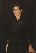 Edvard Munch Sister Inger painting